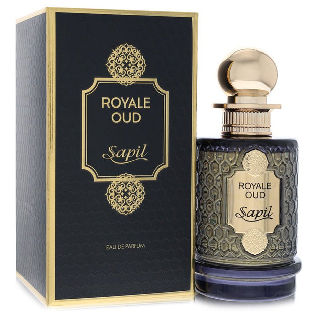 Sapil Royale Oud Eau De Parfum Spray Unisex 3.4 oz 3