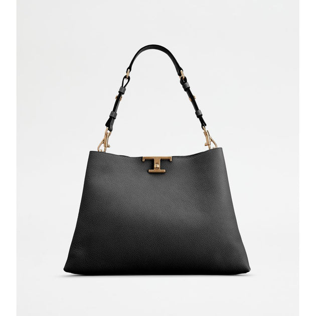 TOD'S T Timeless Shoulder Bag in Leather Medium | ShopSimon