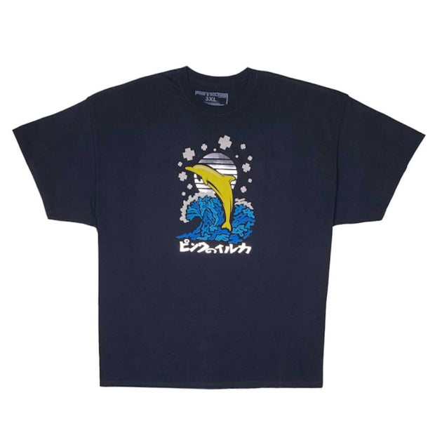 Pink + Dolphin Dolphin T-Shirt Blue 3XL 2