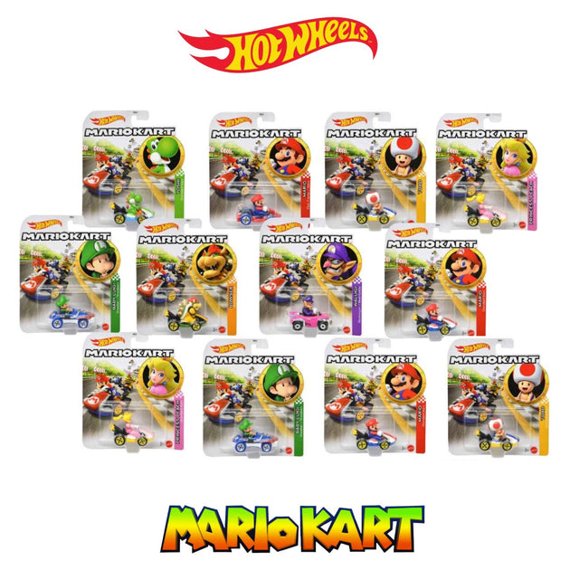 Hot Wheels Mario Kart Mystery Pack 1:64 Scale Assortment 2