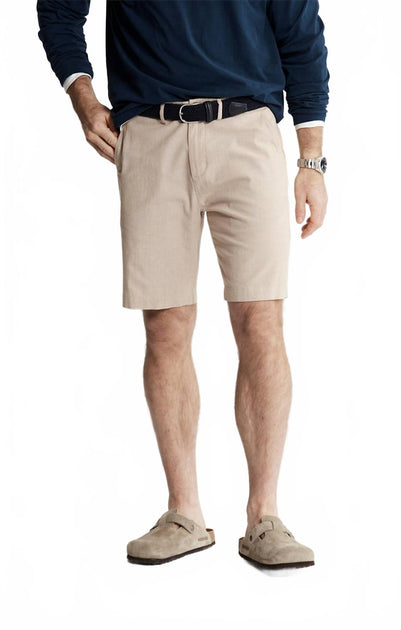JACHS NEW YORK Stretch Chambray Short Beige US 40 2