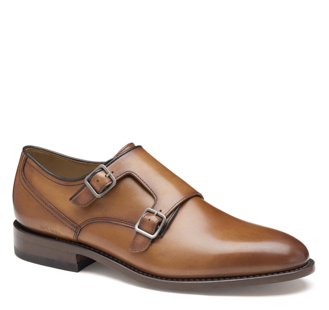 Johnston & Murphy Kensington Double Monk Loafer Multi US 8.5 2