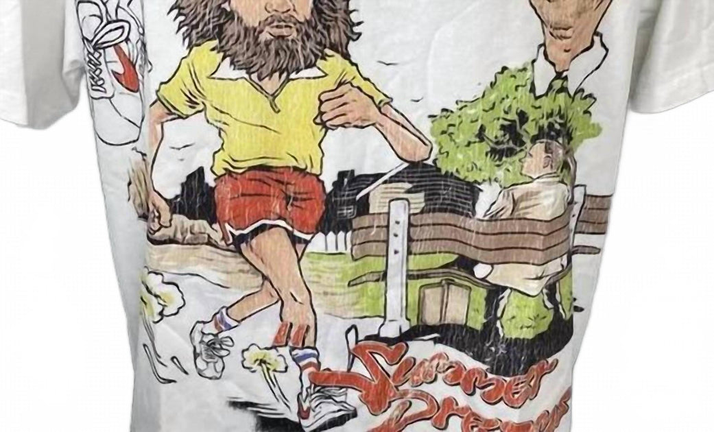 Valley Dreams Forrest Gump Graphic T-Shirt Brown Large 4