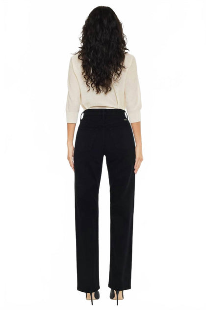 KanCan High Rise Straight Jeans Black 27 3