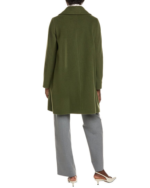 Cinzia Rocca Icons Coat Green US 10 3