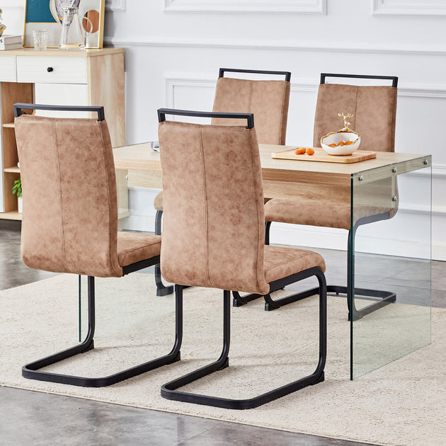 Streamdale Wood Coffee Table Set Brown 3