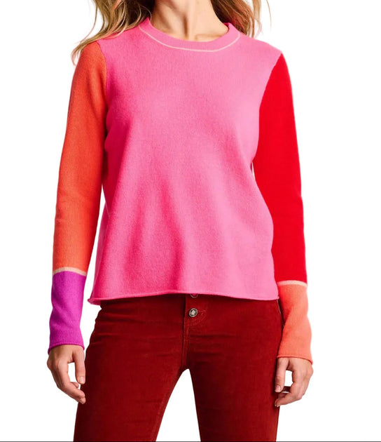 Lisa Todd Block Talk Sweater Multi Large 2