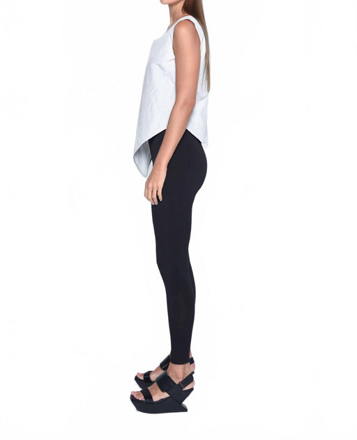 Simply Mila Uneven Hem Tank Silver Small 4