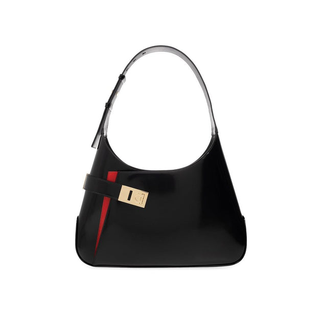 【FERRAGAMO】Hobo arc. M Salvatore Ferragamo Arch Hobo Shoulder Women's Bag | ShopSimon
