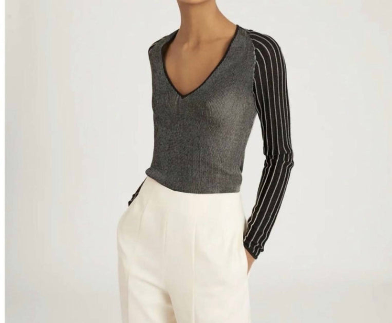 Reiss Esta Top Schwarz Medium 4