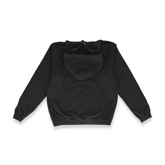 Only One Men's Eyelet Pullover Hoodie Black Medium 3
