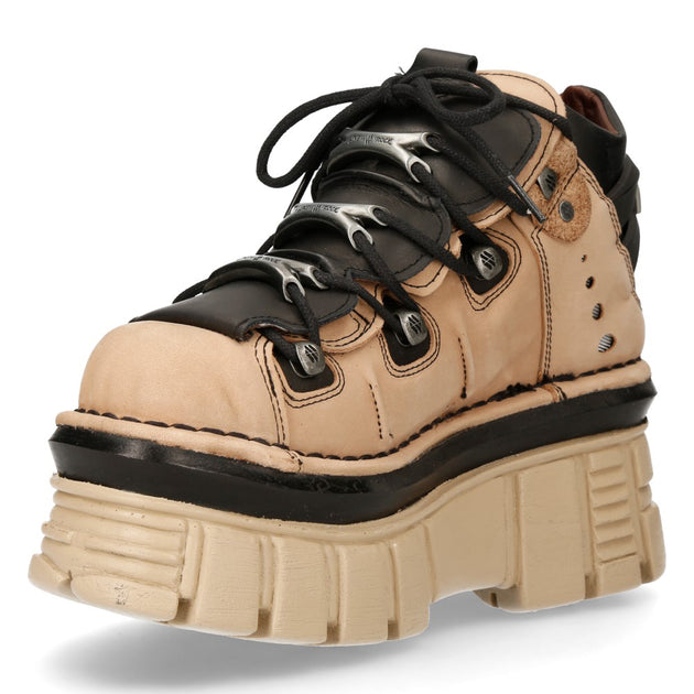 New Rock M-106-S40 Ankle Boots Beige EU 41 4