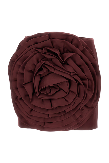 Rotate Birger Christensen Satin Mini Skirt Red EU 40 2