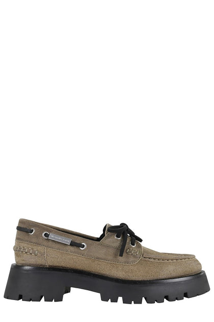 Alexander Wang Carson Boat Shoes Brown US 7 2
