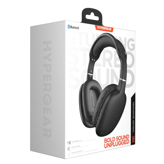 HyperGear VIBE Wireless Kopfhörer Schwarz 3