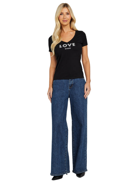 Guess Factory Eco Chelly Love Tee Multi Medium 3
