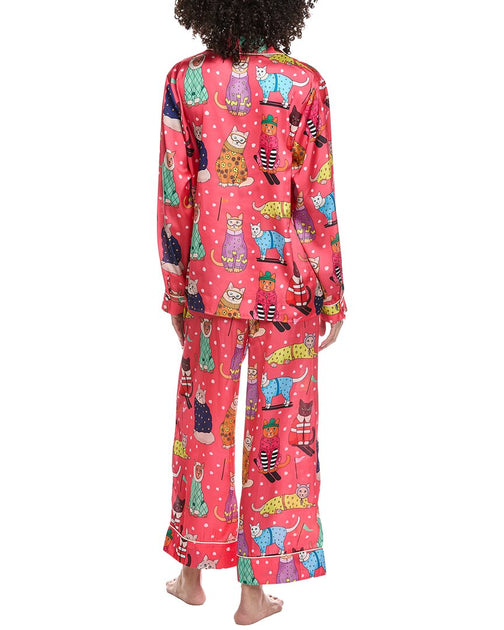 Karen Mabon 2pc Pajama Set Red Small 3