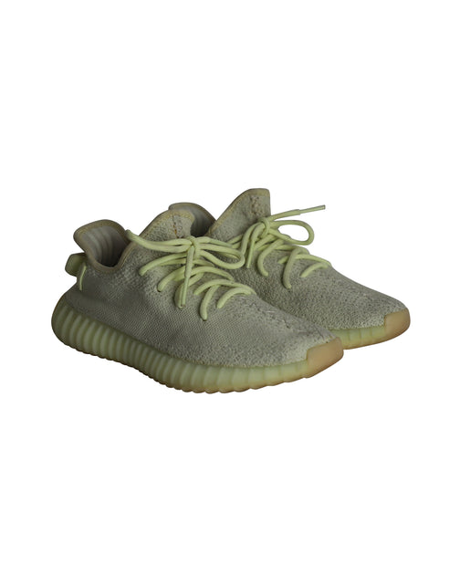 adidas Yeezy Boost 350 Pale Yellow & Mint Knit Sneakers Adidas X Yeezy Yeezy Boost 350 V2 Reflective Antlia Sneakers  main image 4
