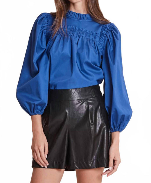 Tyler Boe Ella Sapphire Bluse Blau Medium 2