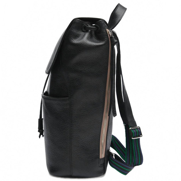 Consuela Drawstring Magnetic Backpack Black One Size 4