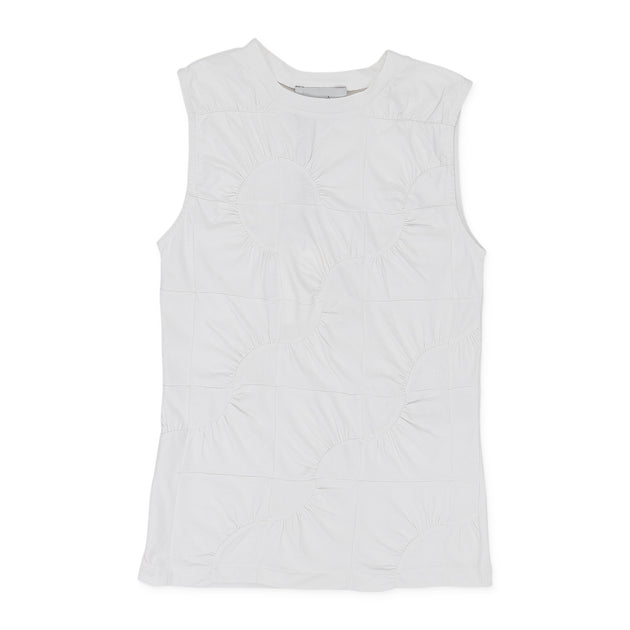 Coperni Blanc Optique Patchwork Embroidered Jersey White EU 36 2