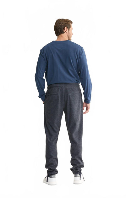 JACHS NEW YORK Knit Jogger Pants Blue Medium 3