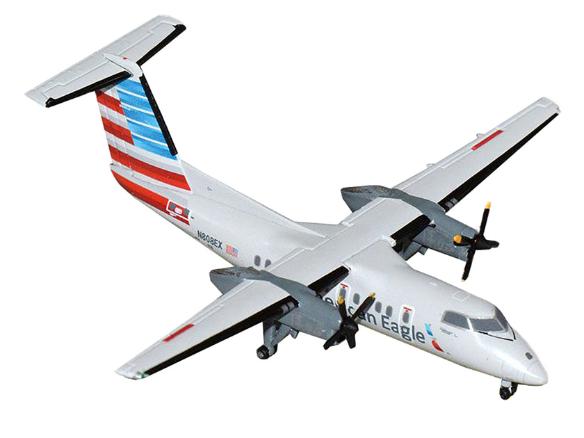 GeminiJets Bombardier Dash 8-100 Gray 1/400 3