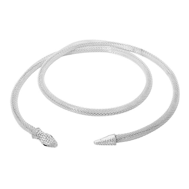 FASHNZFAB Schlangen-Collier Halskette 4