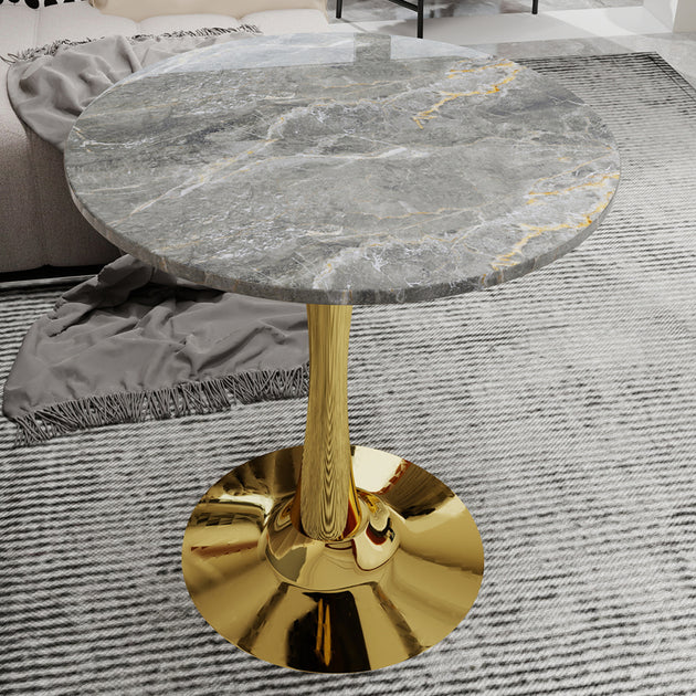 Streamdale Dining Table Gold 4