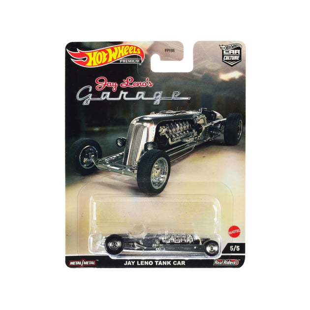 Hot Wheels Jay Leno Tank Car Brushed Metal Diecast Model Car 2