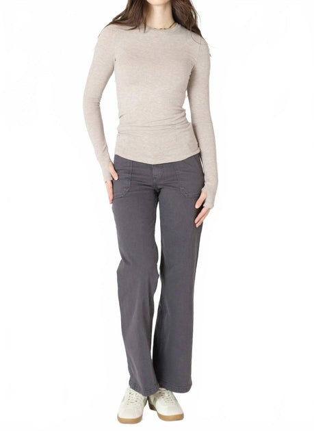 Dex Soft And Simple Brushed Crewneck Tee Multi XSmall 5