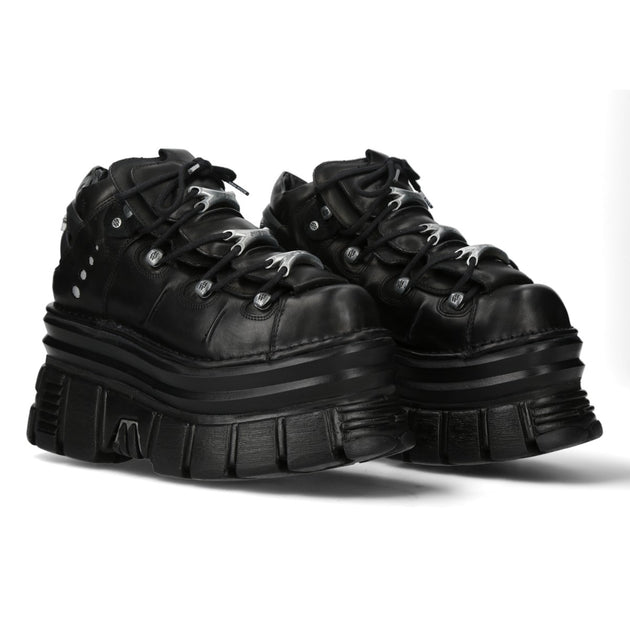 New Rock M-106-C178 Ankle Boots Black EU 36 4