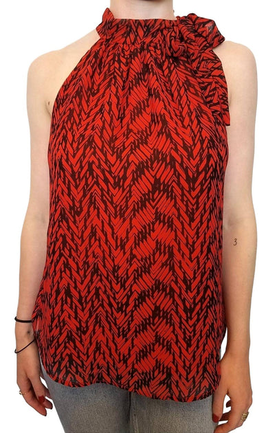 Veronica M Halter Tie Top Multi XSmall 2