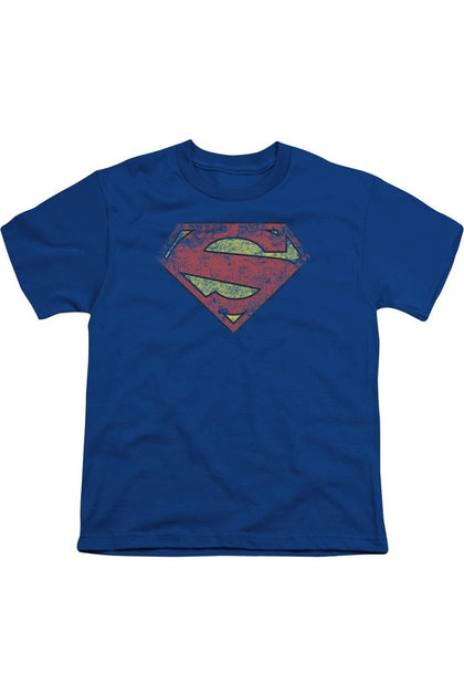 Gildan Superman New 52 Shield T-Shirt Blue Small 2