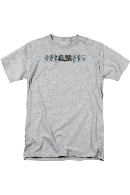 Gildan Batman Skateboard Bats T-Shirt Grey Small 2