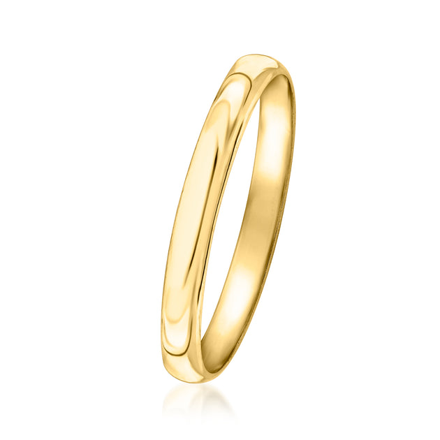 Ross-Simons RS Pure 14kt Yellow Gold Ring US 5 3