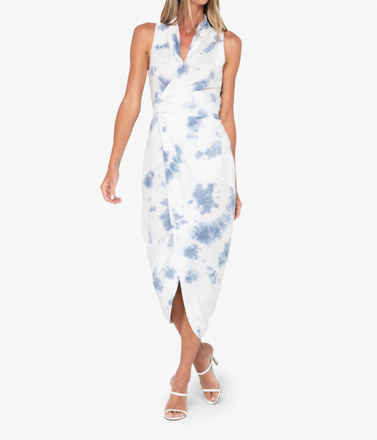 JBQ Alivia Midi Dress White Small 3