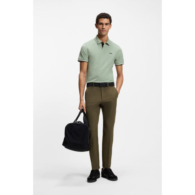 Boss Slim-Fit Poloshirt Grün Large 3
