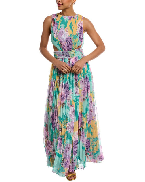 blue halter neck bodycon dress Bodycon Party Wear Maxi Dress in Navy Blue main image 1