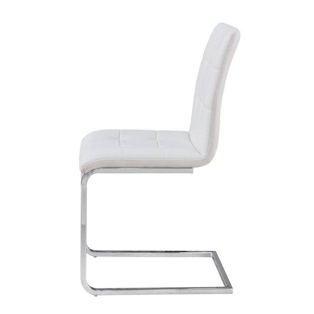 Steve Silver Escondido Side Chair White Set of 2 3