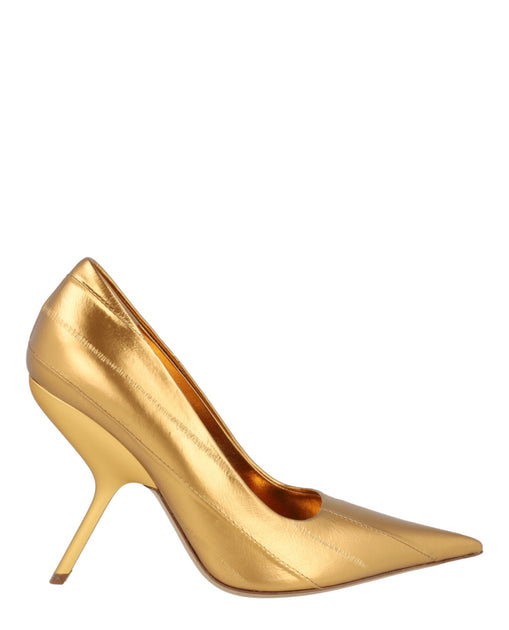 Ferragamo Eva X5 Pumps Gold US 10 2