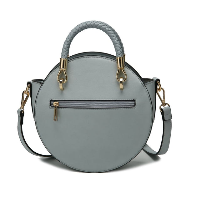MKF Collection Nobella Crossbody Bag Grey Small 4