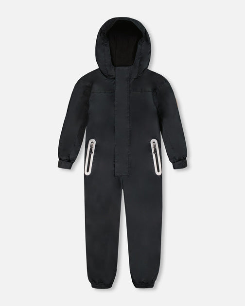 Deux par Deux Mid-Season One-Piece Outerwear Black US 3T 2