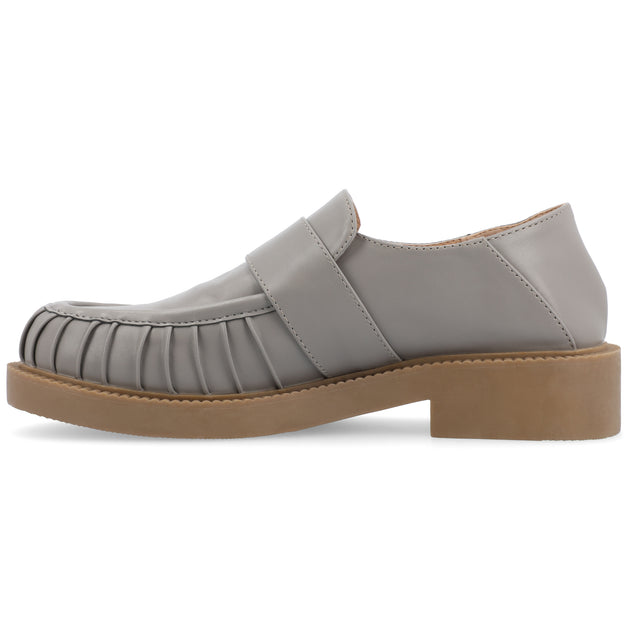 Journee Collection Lakenn Flats Grey US 9.5 3