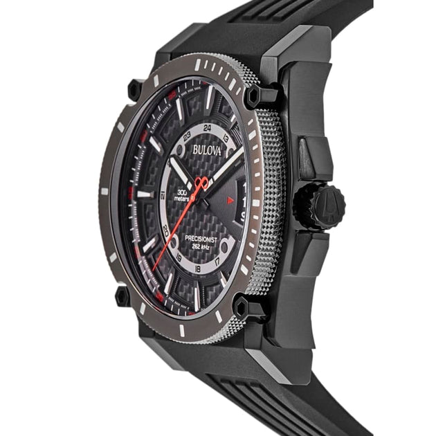 Bulova 98B417 Chronograph Watch Black 4