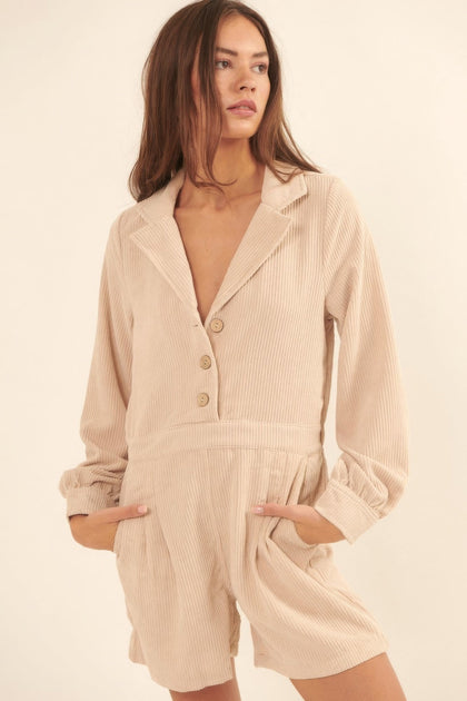 TRUEDAMES A Gewebter Cordura-Romper Grau Medium 2