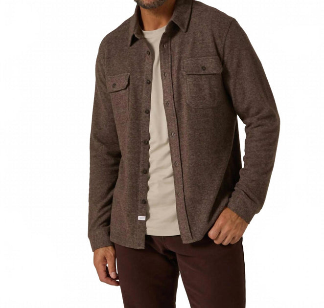 Chemise à manches longues 7Diamonds Generation Marron XL 2