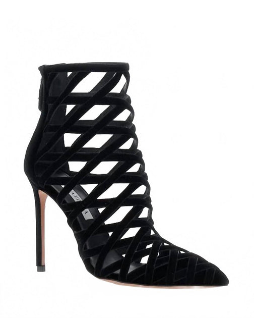 Aquazzura Romance Bootie Black 38 3