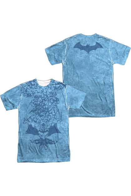 Gildan Batman Within Kurzarm T-Shirt Blau Small 2