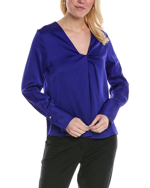 Hugo Boss Bidinta Blouse Blue US 2 2